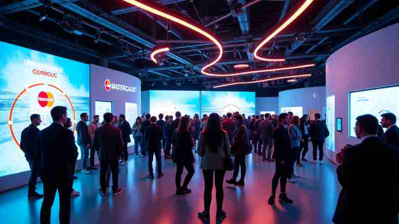 Mastercard's Innovation Circuit: A Global Platform for Digital Commerce, Concept art for illustrative purpose, tags: ein globales - Monok